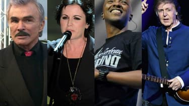 Burt Reynolds, Dolores O'Riordan, Soprano et Paul McCartney
