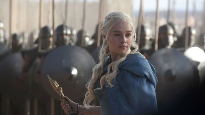 Emilia Clarke dans le rôle de Daenerys Targaryen.