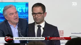 A la une des des GG: Quid des députés PS qui veulent exercer un droit de retrait contre Benoît Hamon ? - 31/01