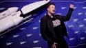 Le patron de Tesla et SpaceX, Elon Musk, lors des Axel Springer Awards à Berlin, le 1er décembre 2020 