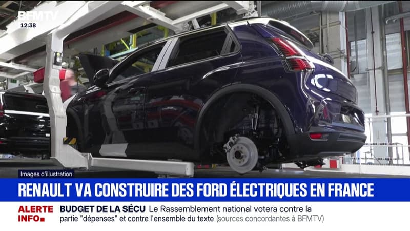Renault va construire des voitures électriques Ford dans ses usines du nord de la France