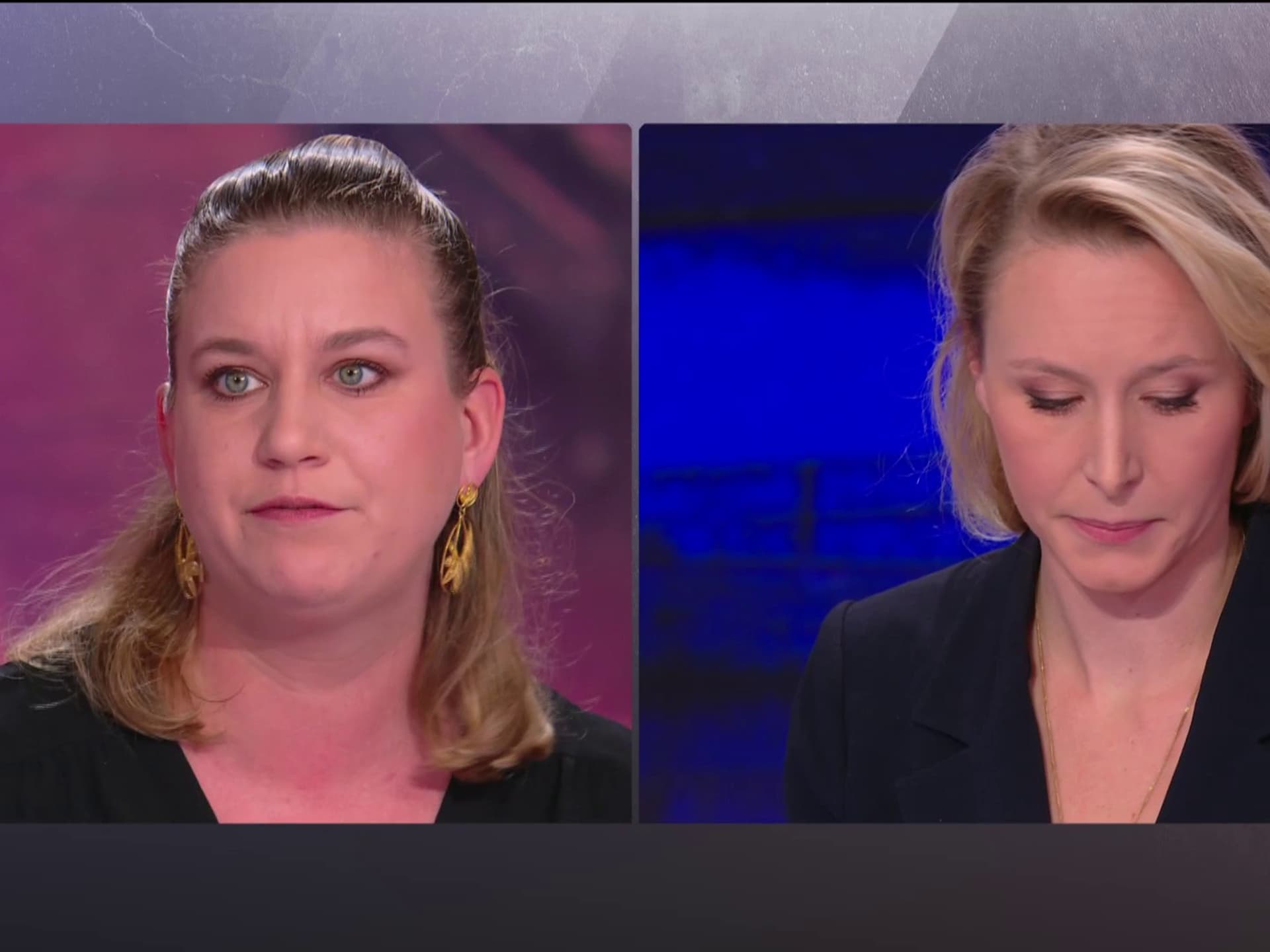 Immigration, ultradroite, SMIC... Ce qu'il faut retenir du débat entre  Marion Maréchal et Mathilde Panot