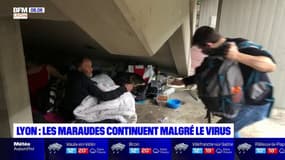 À Lyon, les maraudes continuent malgré le virus