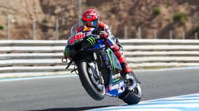 Fabio Quartararo le 26 avril 2024 en Espagne