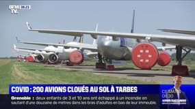 Comment les 200 avions stockés à l'aéroport de Tarbes sont entretenus, faute de pouvoir voler