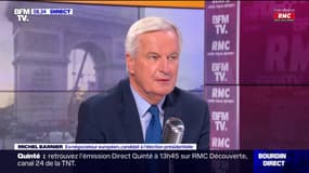 Barnier : "Edouard Philippe joue un double jeu".