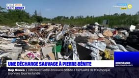 Pierre-Bénite: un terrain transformé en décharge sauvage  