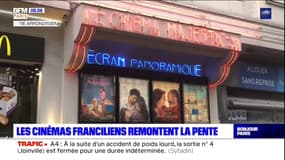 Paris: les cinémas retrouvent progressivement une fréquentation normale