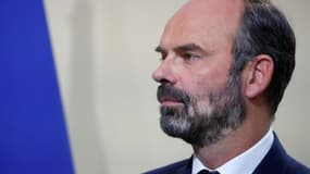 Edouard Philippe lors de l'annonce de ses mesures concernant l'immigration.