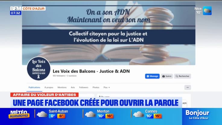 Affaire du violeur d'Antibes : une page Facebook créée pour trouver d'autres victimes
