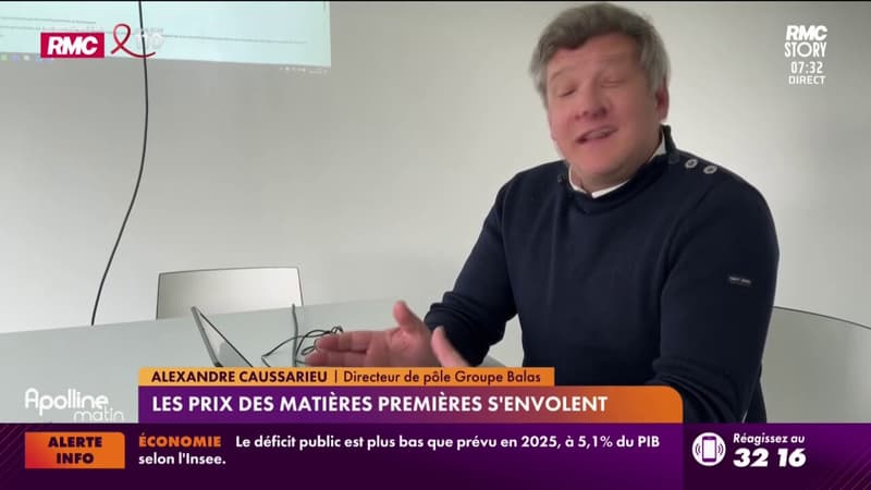Les prix des matières premières s'envolent