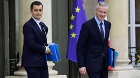 Gérald Darmanin et Bruno Le Maire. 