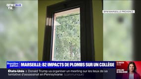 "Ma fille ne reviendra pas ici": à Marseille, un collège fermé après la découverte de 82 impacts de plomb sur les fenêtres de l'établissement