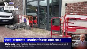 Le domicile de la députée Renaissance Violette Spillebout muré par des opposants à la réforme des retraites