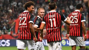 Calvin STENGS, Amine GOUIRI et Melvin BARD (Nice)