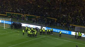 D'importants incidents à La Beaujoire lors d'une nouvelle défaite de Nantes, 24 novembre 2024