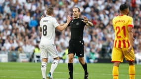 Toni Kroos face à Gérone, le 30 octobre 2022.