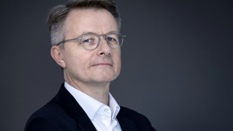 Dominique Schelcher, PDG de Système U, le 28 août 2023 à Paris