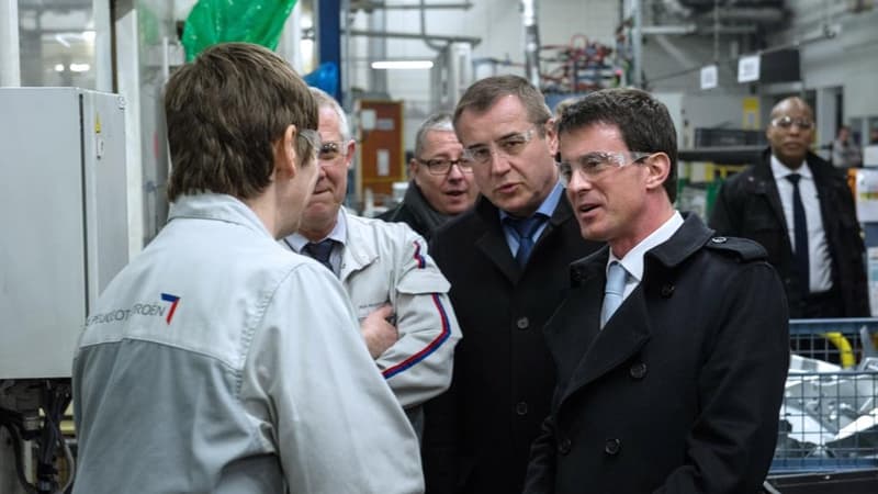 Manuel Valls était en déplacement ce jeudi dans le Doubs pour soutenir le candidat PS à la législative partielle.
