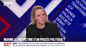 Procès de Marine Le Pen: "Ce n'est pas aux juges de décider qui peut être président de la République", lance Marion Maréchal, députée européenne