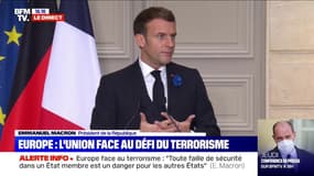 Emmanuel Macron: "Nous devons travailler à une refonte de l'espace Schengen"