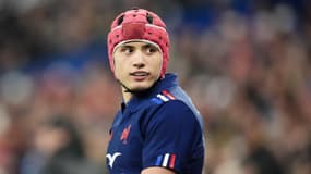 Louis Bielle-Biarrey lors de France-Ecosse, le 15 mars 2025.