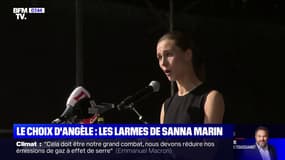 Le choix d'Angèle - Les larmes de Sanna Marin, Première ministre finlandaise