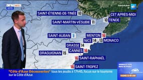 Météo Côte d’Azur: de la grisaille ce vendredi, jusqu'à 16°C à Cannes