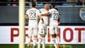 Mauro Icardi avec Julian Draxler et Abdou Diallo, à Troyes le 7 août 2021