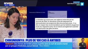 Santé - Chikungunya : plus de 100 cas à Antibes  On fait le point avec Margaux Sansano