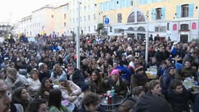 Des supporters à Marseille pendant la Coupe du monde 2022