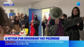 Université Lyon 3 : le retour d'un enseignant fait polémique