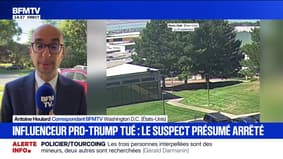 Meurtre de Charlie Kirk: Donald Trump affirme que le suspect a été arrêté