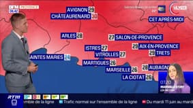 Météo Bouches-du-Rhône: des nuages ce mercredi matin avant de belles éclaircies, 26°C à Marseille 