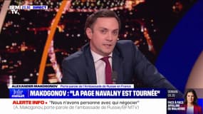 Mort d'Alexeï Navalny: "Cette page est tournée", affirme le porte-parole de l'ambassade de Russie en France