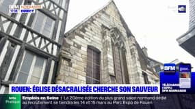 Rouen: la ville cherche à faire revivre l'ancienne église Sainte-Croix-des-Pelletiers 