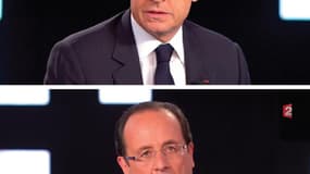 Le thème du mensonge et de la calomnie a donné lieu à de vifs échanges entre Nicolas Sarkozy et François Hollande mercredi soir lors du traditionnel débat télévisé entre les deux finalistes de l'élection présidentielle en France. /Images TV du 2 mai 2012/