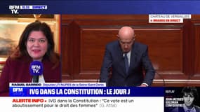 IVG dans la Constitution: "On arrive par ce vote à revenir dans une situation qui se rapproche de l'égalité", pour Raquel Garrido (LFI)