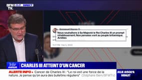 Cancer de Charles III: Emmanuel Macron souhaite "un prompt rétablissement" au souverain britannique