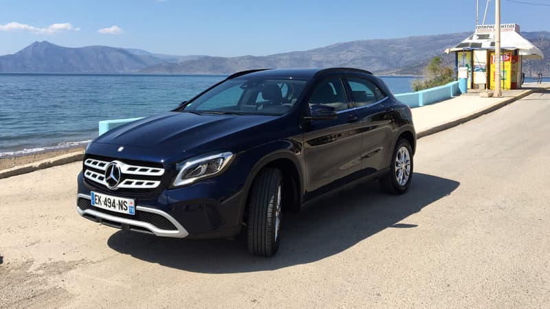 Mercedes commercialise depuis ce mois d'avril la version restylée du GLA, dévoilée au salon de Détroit en janvier.