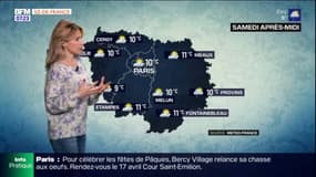 Météo Paris-Île-de-France: un temps instable attendu ce samedi, avec des averses et des éclaircies et jusqu'à 10°C à Paris 