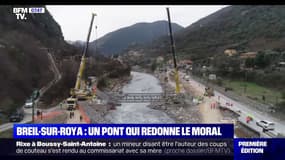 Dans les Alpes-Maritimes, la vallée de Breil-sur-Roya à nouveau reliée au littoral