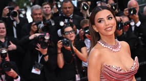 Eva Longoria au festival de Cannes le 18 mai 2025.