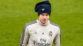 Gareth Bale à l'entraînement avec le Real Madrid, le 21 janvier 2020