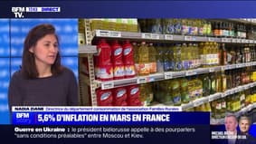 Inflation: "Il est urgent que le gouvernement mette en place un chèque alimentaire" affirme Nadia Ziane (association Familles Rurales)
