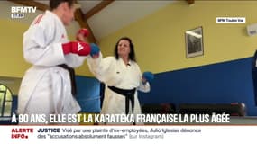 "C'est ma famille": à bientôt 90 ans, Josiane est la karatéka française la plus âgée