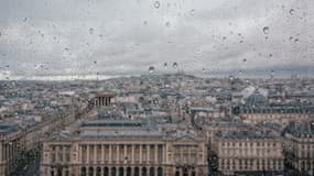 La ville de Paris sous la pluie (Photo d'illustration).