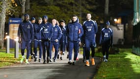 L'équipe de France, le 11 novembre 2024 à Clairefontaine