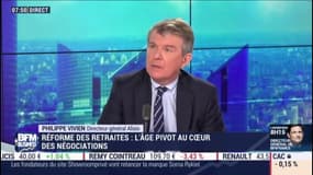 Retraites: la stratégie du gouvernement rend la négociation complexe, souligne Philippe Vivien (Alixio)