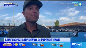 L'open de tennis débute à Saint-Tropez, avec des grands noms en tête d'affiche